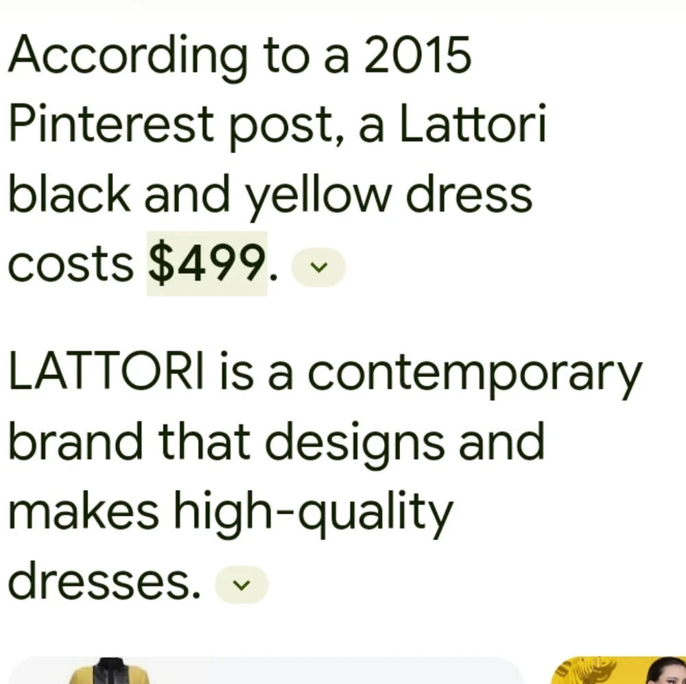 LATTORI NOT JUST A LABEL DRESS MEMPHIS COLLECTION - Picture 3 of 12